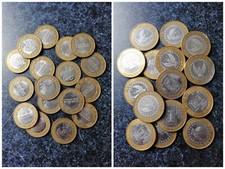 Set bimetall münzen gebraucht kaufen  Wolfsburg