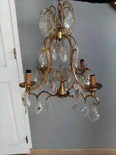 Old tassel chandelier d'occasion  Expédié en Belgium