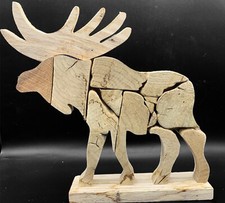 wood moose winter decor for sale wood moose winter decor for sale Youngstown