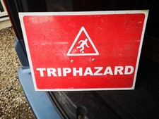Trip hazard sign for sale  POULTON-LE-FYLDE