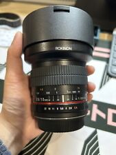 Rokinon 10mm f2.8 ED AS NCS CS lente ultra grande angular SOMENTE para montagem Canon EF-S. comprar usado  Enviando para Brazil