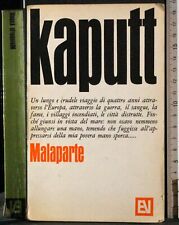Kaputt. curzio malaparte. usato  Ariccia