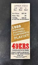 1988 nfc playoff for sale  College Station