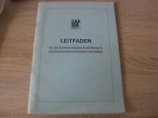 Leitfaden fachtheoretische aus gebraucht kaufen  Aindling