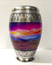 Urna Paradise on Earth para cinzas humanas urnas de cremação adultas com bolsa de veludo 10" comprar usado Urna Paradise on Earth para cinzas humanas urnas de cremação adultas com bolsa de veludo 10" comprar usado  Enviando para Brazil