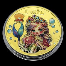 Medaille meerjungfrau märchen gebraucht kaufen  Berlin