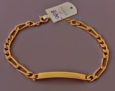 Superbe bracelet gourmette d'occasion  Monistrol-sur-Loire