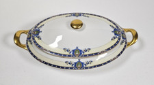 Prato de legumes Victoria China Oxford 12" com tampa comprar usado  Enviando para Brazil