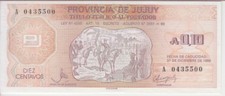 Argentina-Jujuy 10 Centavos 1988, TITULO Publico, Não Circulada comprar usado  Enviando para Brazil