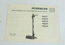 Märklin 446 anleitung gebraucht kaufen  Leipheim