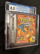 Pokémon Fire Red Game Boy Advance GBA CIB CGC CLASSIFICADO 8.5 comprar usado  Enviando para Brazil