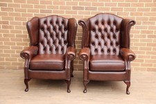 Pair saxon wingback for sale  LONDON