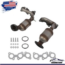 Usado, Coletor dianteiro e traseiro conversor catalítico para 2004-2006 Toyota Sienna 3.3L comprar usado  Enviando para Brazil