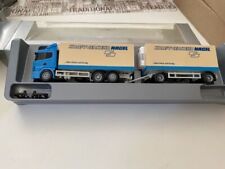 Herpa Scania 124L 400 Kühl Koffer Hängerzug 3/2 Kraftverkehr Nagel mit OVP 1:87  comprar usado  Enviando para Brazil