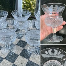 Edinburgh thistle crystal for sale  FERNDOWN