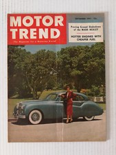 Motor trend september for sale  Washington