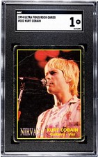 Usado, 1994 Ultra Figus cartão NIRVANA SGC 1 Argentina International Rock Kurt Cobain comprar usado  Enviando para Brazil