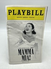 Playbill Mama Mia 2011- Winter Garden Theatre- 320, usado comprar usado  Enviando para Brazil
