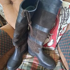 Country boots leather for sale  LOUTH