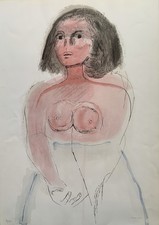 Bruno cassinari litografia usato  Modena