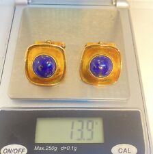 Manschettenknöpfe gelbgold 58 gebraucht kaufen  Celle