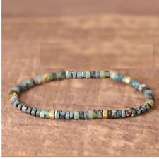 Bracelet perles turquoise d'occasion  Bordeaux-