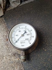 Pressure bar gauge for sale  SALISBURY