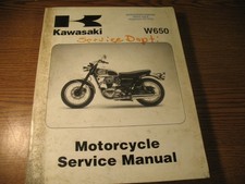 Kawasaki motorcycle service d'occasion  Expédié en Belgium