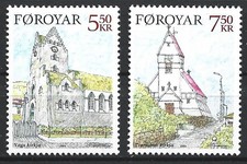 Färöer - Kirchen Satz postfrisch 2004 Mi. 511-512 comprar usado Färöer - Kirchen Satz postfrisch 2004 Mi. 511-512 comprar usado  Enviando para Brazil
