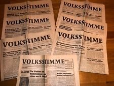 Volksstimme ddr zeitungen gebraucht kaufen  Gardelegen