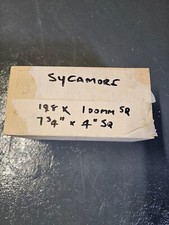 Sycamore woodturning blank for sale  KETTERING