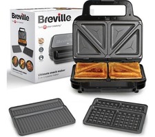 Breville sandwich waffle for sale  WOKINGHAM