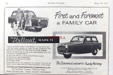 Reliant mark 1961 for sale  SIDCUP