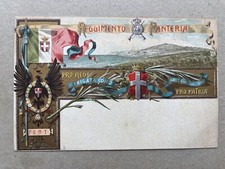 Cartolina militare fanteria usato  Saronno