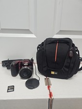 Câmera Digital Nikon COOLPIX L810 16.1MP - Vermelha Com Cartão SD 4GB, Bolsa de Viagem - Testada, usado comprar usado  Enviando para Brazil