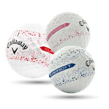Pelotas de golf Callaway SUPERSOFT SPLATTER 360 MIX, buena calidad, altamente visibles segunda mano  Embacar hacia Mexico