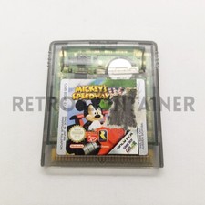 Vintage NINTENDO GAME BOY COLOR - Mickey's Speedway USA Mickey Mouse Walt Disney comprar usado  Enviando para Brazil