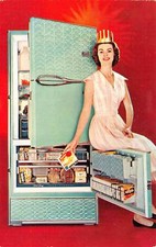 O Novo 1959 Frigidaire Frost Proof Geladeira-Freezer, Vintage PC U20065, usado comprar usado  Enviando para Brazil