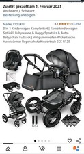 Kinderwagen komplettset kiduku gebraucht kaufen  Leisnig