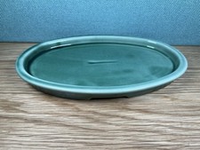 Oval green ceramic for sale  AYLESBURY