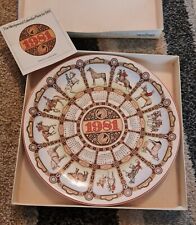 Wedgwood calendar plate for sale  DERBY