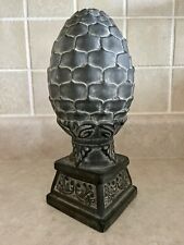 Artichoke finial bookend for sale  Naperville