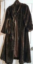 dark brown faux coat fur for sale  Jacksonville