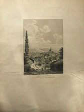 Andalousie, Vue de La Ville De Loja.grabado Original, Laborde, 1806-20 comprar usado  Enviando para Brazil