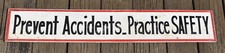Vintage prevent accidents for sale  West Union