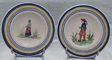 Paire soucoupes faience d'occasion  Royan