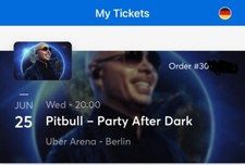 Pitbull konzert berlin gebraucht kaufen  Berlin