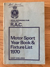 Rac motor sport for sale  UK