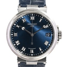 Relógio usado masculino BREGUET Marine 5517TI/Y1/9ZU estojo azul tamanho 40mm #71028, usado comprar usado  Enviando para Brazil