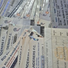Used match tickets for sale  ST. NEOTS
